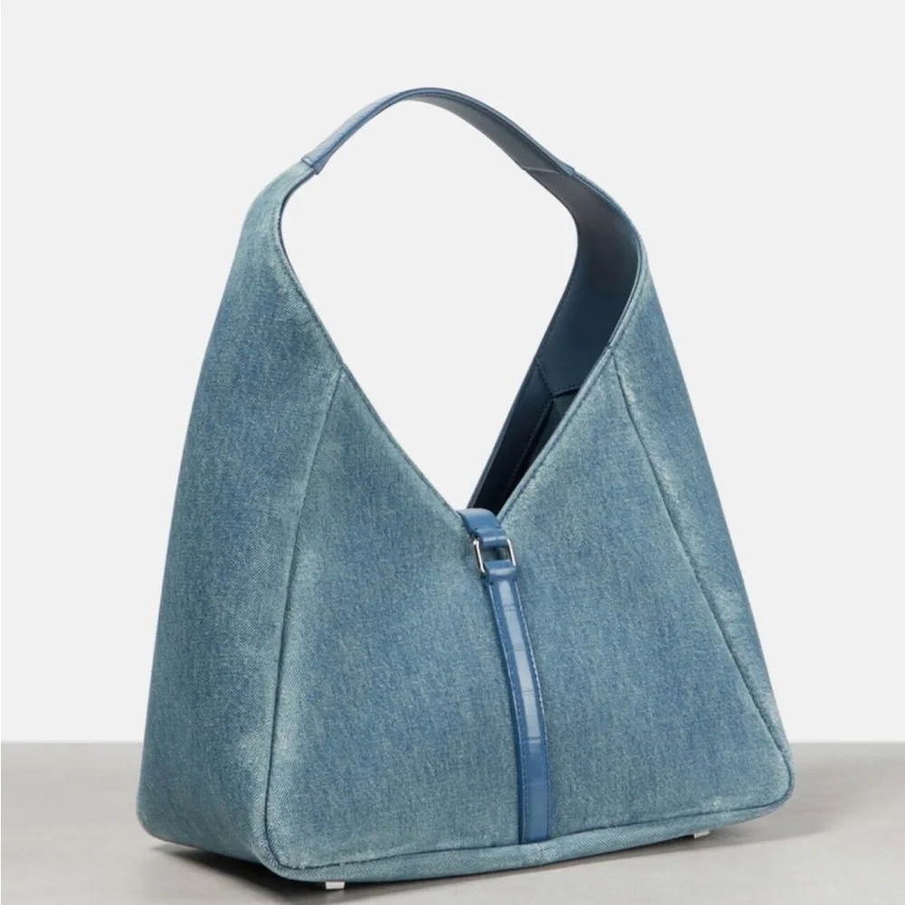 NWT Givenchy Denim Hobo Bag